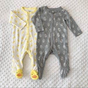 Carters 🐣 Easter Footie Pack, 6Months